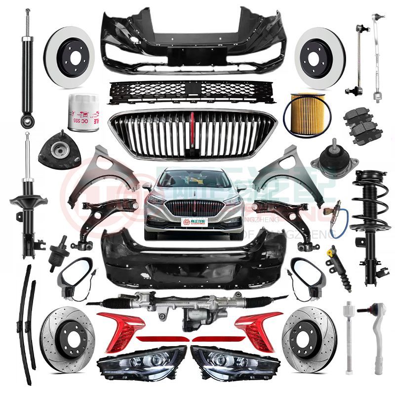 China Car Brand Auto Body Parts For HONGQI H5 H6 H7 H9 E-HS3 E-HS9 HQ3 HS5 HS7 E-QM5 Auto Car Parts Manufacturers