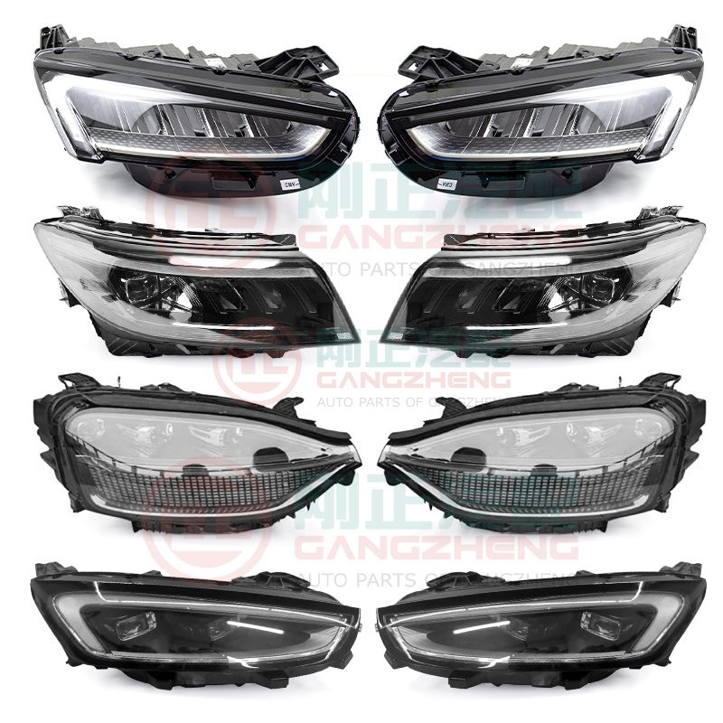 Replace Genuine Electric Car LED Headlights Accessories For AITO M5 M7 M9 LUXEED S7 Wholesale Chinese Car Brand Parts