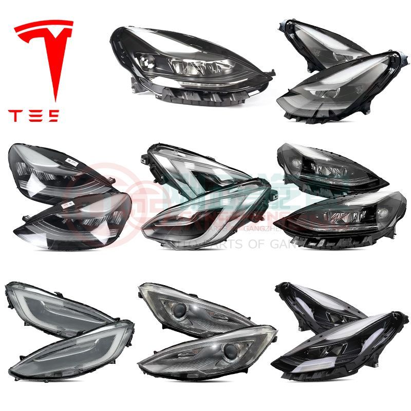 Chinese Electric Car Parts Car LED Headlights Assembly Front LED Headlamp Spare Parts For TESLA MODEL 3 MODEL Y MODEL S MODEL X