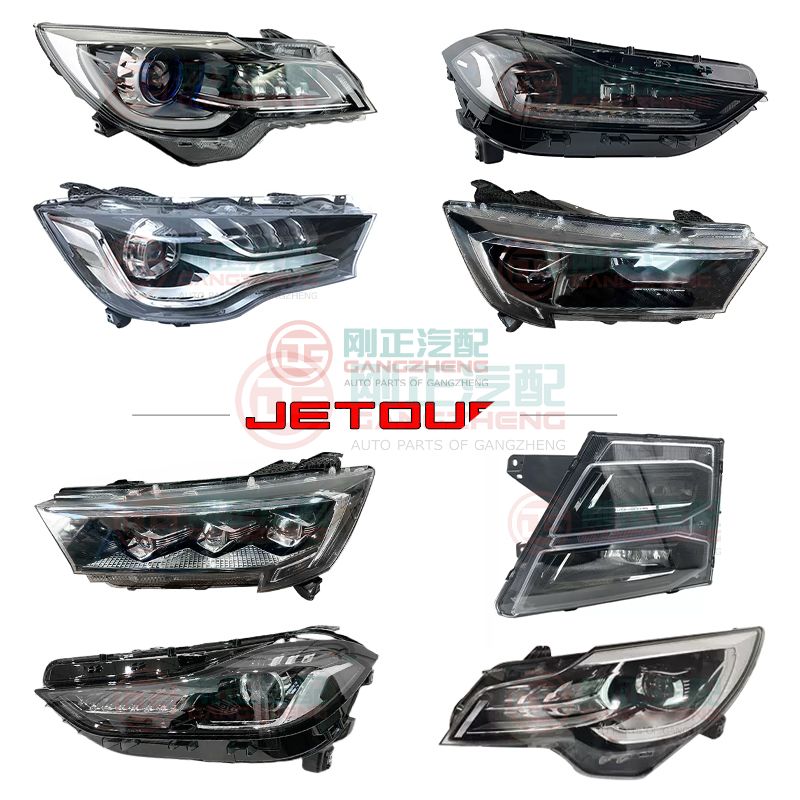 Car LED Headlight Assembly Head Light For Chery Jetour X90 PRO X90 PLUS X70 PRO X70PLUS X95 Dasheng Traveler DASHING ShanHai L9